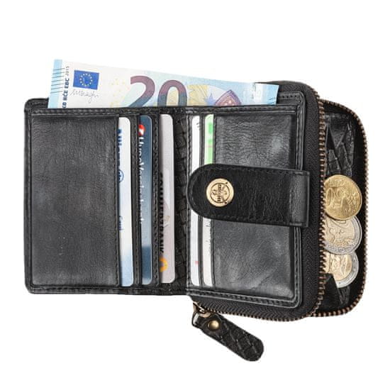 Chiemsee Dámská peněženka kožená Brea, černá