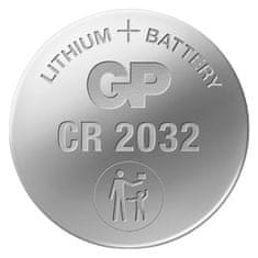 GP lithiová baterie CR2032, 2 ks