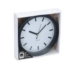 EDCO Nástěnné hodiny, černé, 20 cm