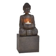 G. Wurm Svícen Buddha, 12 x 30 x 9 cm