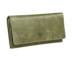 Chiemsee Dámská peněženka kožená s RFID, olivová