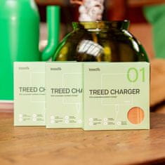 Treed charger - Bezdrátová nabíječka - Dubové dřevo