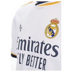 FotbalFans Sportovní tričko Real Madrid FC, bílé | XL
