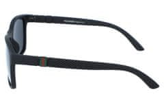 Camerazar Pánské polarizační sluneční brýle, černé, UV-400 kat. 3 filtr, s pevným pouzdrem