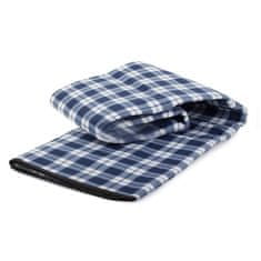 Pikniková deka se spodní nepromokavou vrstvou 150x200 cm, modrá classic T-028-NP