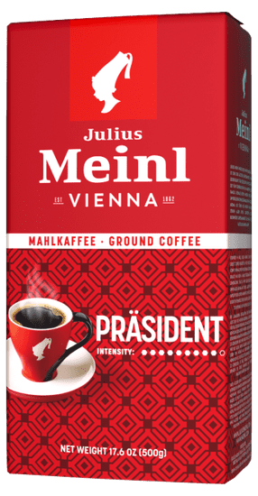 Julius Meinl mletá káva Praesident Blend 500 g mletá