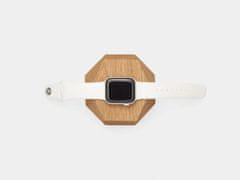 Oakywood Dřevěná dokovací stanice pro Apple Watch, Dub