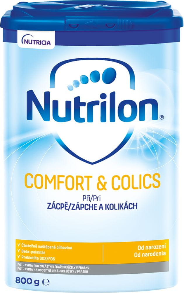 Levně Nutrilon Comfort & Colics speciální počáteční kojenecké mléko 800 g, od narození