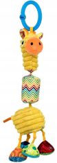 BalibaZoo Závěsná hračka na kočárek Žirafka Gabi, žlutá