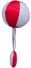 BalibaZoo Závěsná hračka na kočárek, Balónek, červená/šedá