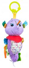 BalibaZoo Závěsná hračka na kočárek Mořský koník - Monty, lila