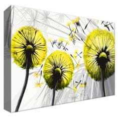 ZUTY Obrazy na stěnu - Dmychadla ve žluté barvě, 30x20 cm