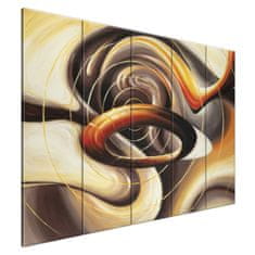 ZUTY Obrazy na stěnu - Čokoládový vír, 225x160 cm