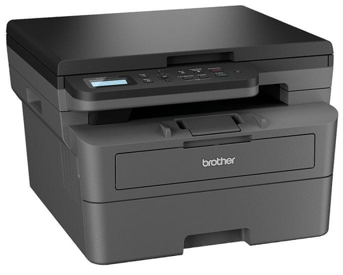 laserová tiskárna černobílá Brother DCP-L2600D DCPL2600DWYJ1 monochromatická mono tisk 34 stránek za minutu oboustranný tisk 16 stran vhodná do kanceláří doma home office