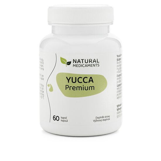 Natural Medicaments Yucca Premium 60 kapslí