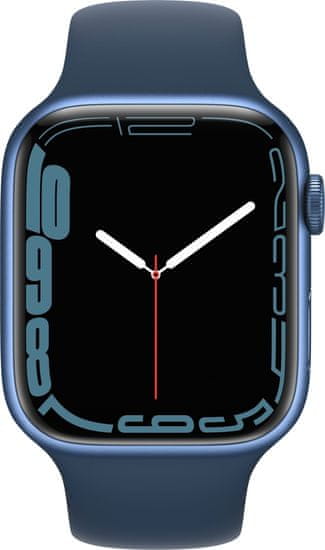 Apple Watch Series 7 Cellular, 45mm, Blue, Sport Band