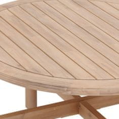 Hespéride Zahradní kávový stolek z akáciového dřeva, ? 80 cm