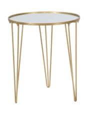 Mauro Ferretti Kávový stolek se zrcadlovou deskou, ? 50 x 58,5 cm