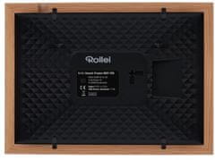 Rollei Smart Frame WiFi 105, 10,1", dřevo, hnědá