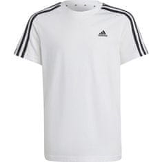 Adidas KošileAdidas Essentials 3-stripes Cotton Tee Jr IC0605