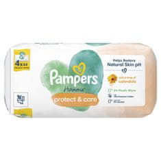 Pampers Harmonie Protect & Care čisticí ubrousky 4 x 44 ks