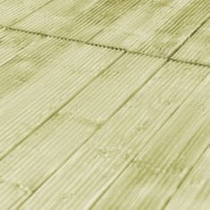 Vidaxl Podlahová prkna 48 ks 6,96 m² 1 m impregnované borové dřevo