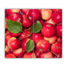 tulup.cz Skleněné deska do kuchyně Červené jablka 60x52 cm