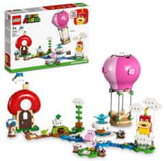 LEGO Super Mario 71419 Peach a let balónem – rozšiřující set