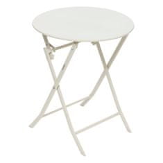 Hespéride Zahradní kulatý stolek GREENSBORO, ? 60 cm barva bílá