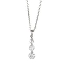 Elegantní náhrdelník s krystaly Mood 32242.R
