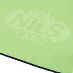 NILLS CAMP Ručník z mikrovlákna NCR11 zelená/černá
