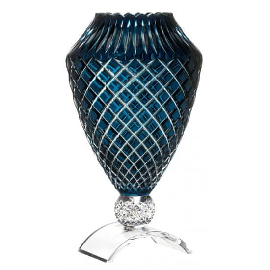 Caesar Crystal Váza Henriette, barva azurová, výška 450 mm