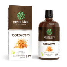 GREEN IDEA Cordyceps tinktura - kapky 100 ml