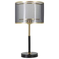 Mauro Ferretti Kovová stolní lampa s dvojitým stínítkem, ? 25 cm