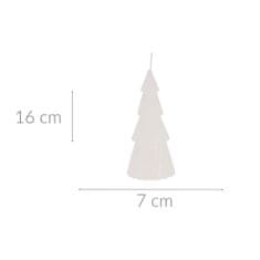 Home&Styling Dekorační vánoční stromeček, 9 x 16 cm