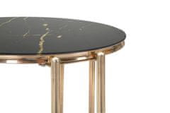 Mauro Ferretti Kávový stolek s imitací mramoru, 45 x 46 cm