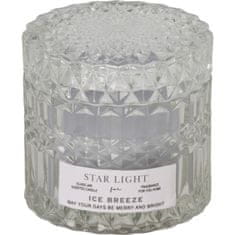 Home&Styling Elegantní vonná svíčka ve skle, 9 cm barva transparentní