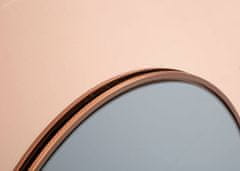 Mauro Ferretti Nástěnné dekorační zrcadlo z dvoubarevného skla, 40 x 75 cm