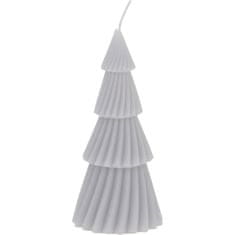 Home&Styling Dekorační vánoční stromeček, 7 x 16 cm barva šedá