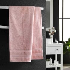 Douceur D'Interieur Froté ručník EXCELENCE, 70 x 130 cm, růžový