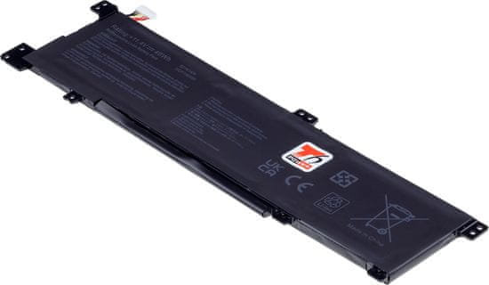 Baterie T6 Power pro Asus R415UB, Li-Poly, 11,4 V, 4210 mAh (48 Wh), černá
