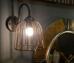 Mauro Ferretti Lampa se zlatým stínítkem, 18 x 25 x 28 cm