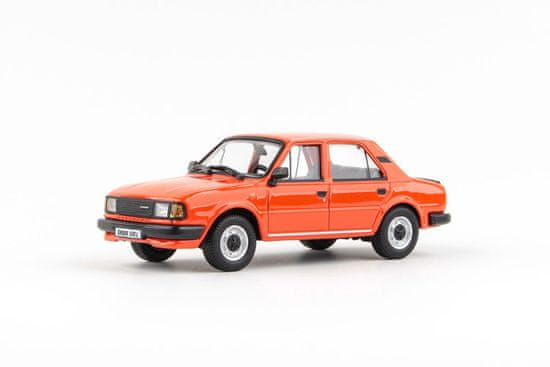 Abrex Škoda 120L (1984) Oranžová Brilantní ABREX 1:43