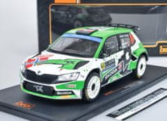 IXO MODELS Škoda Fabia Rally2 EVO, No.20, Monte Carlo, 2022 .Mikkelsen/Torstein - IXO 1:18