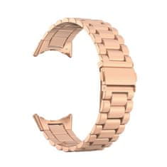 Drakero Kovový řemínek pro Google Pixel Watch zlato-růžový