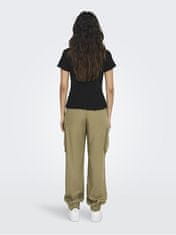 ONLY Dámské triko ONLCARLOTTA Tight Fit 15256154 Black (Velikost L)