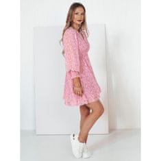 Dstreet Dámské šaty mini SPINESA růžové ey2450 Univerzální