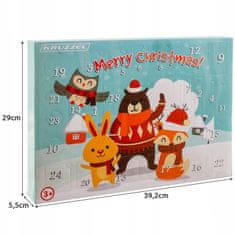 Kruzzel Adventní kalendář pro děti s hračkami