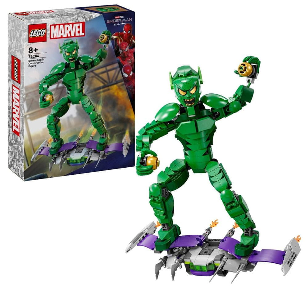 Levně LEGO Marvel 76284 Sestavitelná figurka: Zelený Goblin