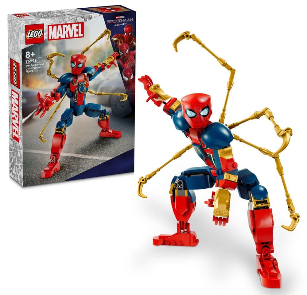 Levně LEGO Marvel 76298 Sestavitelná figurka: Iron Spider-Man